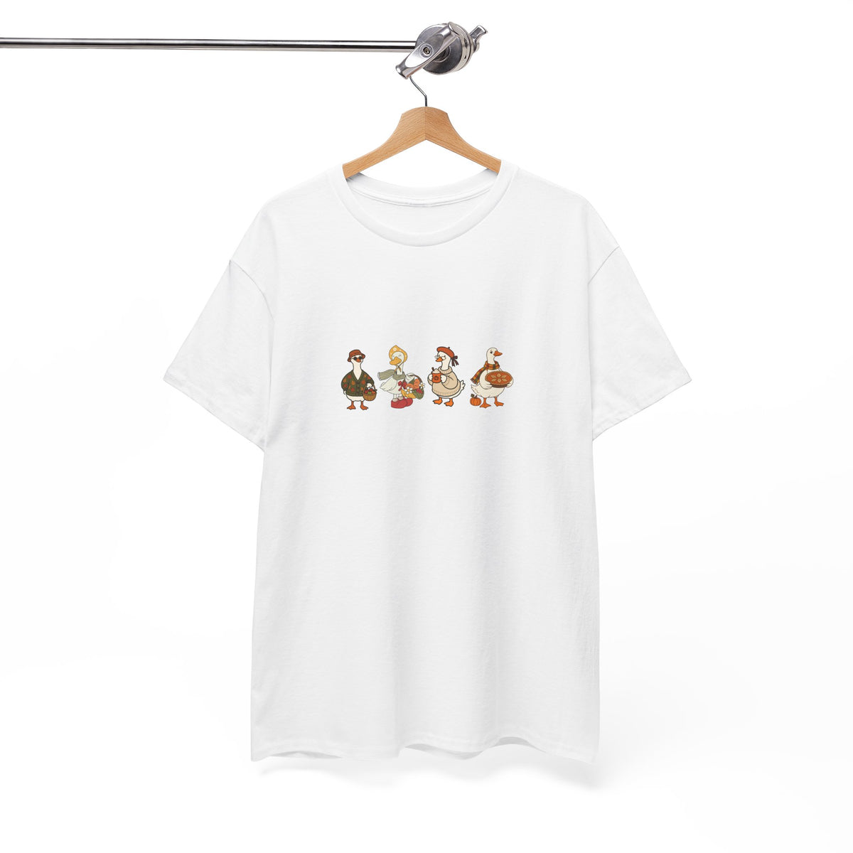 Thanksgiving Goose Crew T‑Shirt