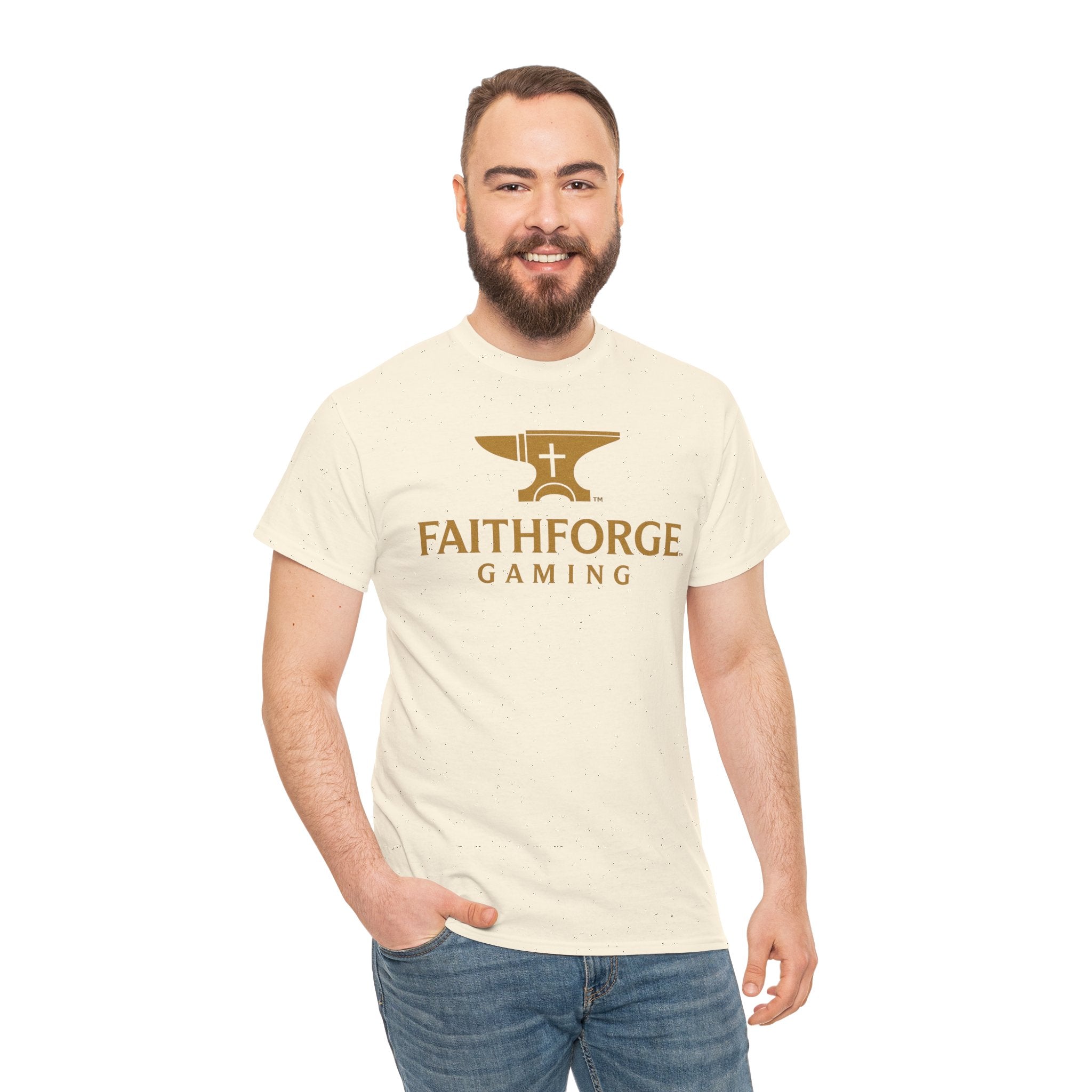 FaithForge Gaming T-Shirt — Christian Gamer Logo Tee