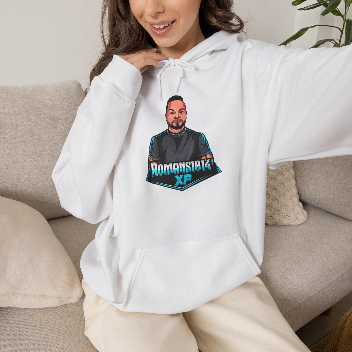 Romans1014XP Hoodie — Streamer Logo Pullover