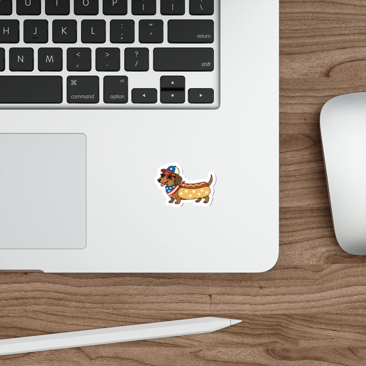 Patriotic Sticker Pack — HotDOG 4th of July Red White Blue Die-Cut Stickers