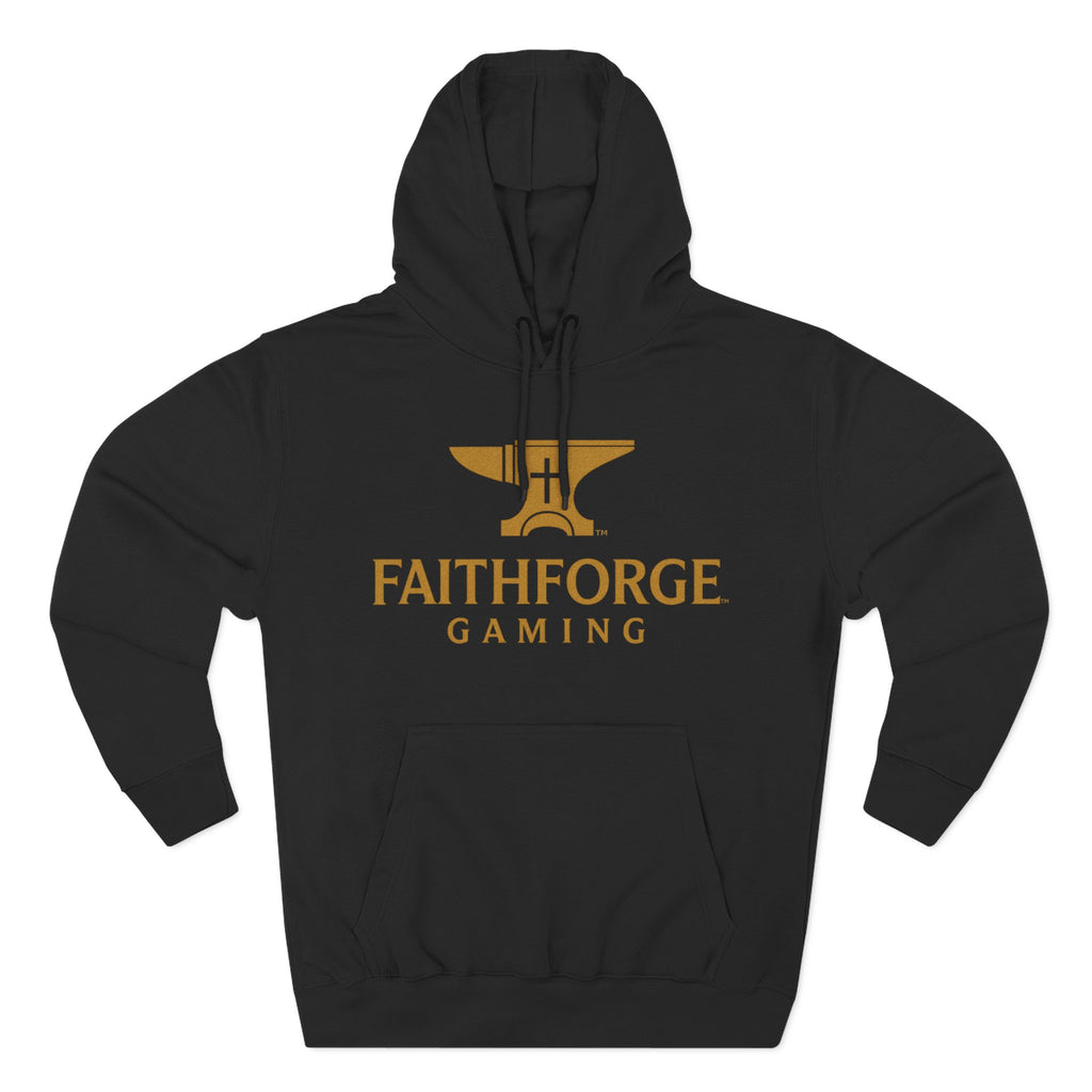Copy of Faithforge Gaming Hoodie — Faith Quote OG Logo Fleece Hoodie