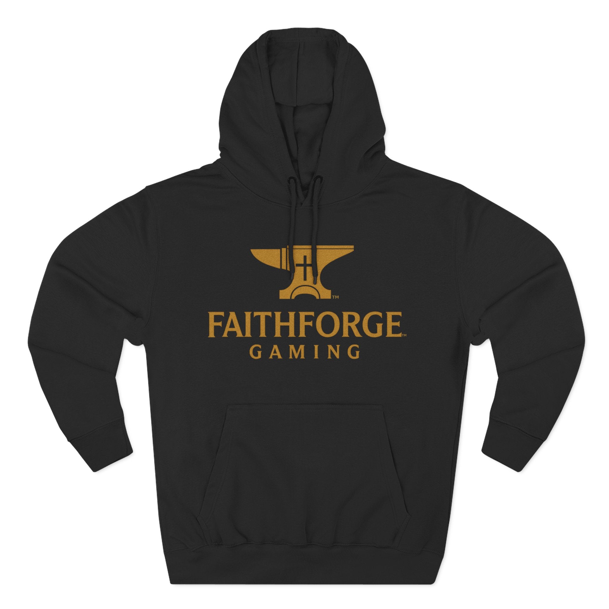 Copy of Faithforge Gaming Hoodie — Faith Quote OG Logo Fleece Hoodie