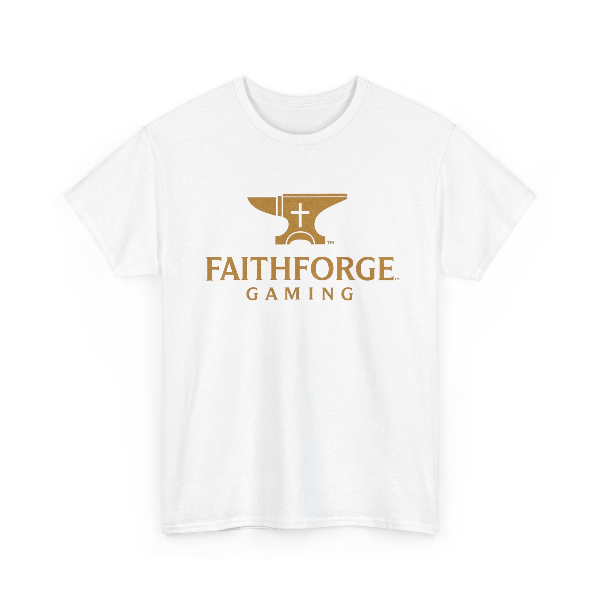 FaithForge Gaming T-Shirt — Christian Gamer Logo Tee