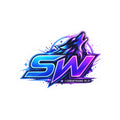 Seawolf 'SW' Kiss-Cut Sticker — Neon Gaming Logo with '1 Corinthians 10:31'