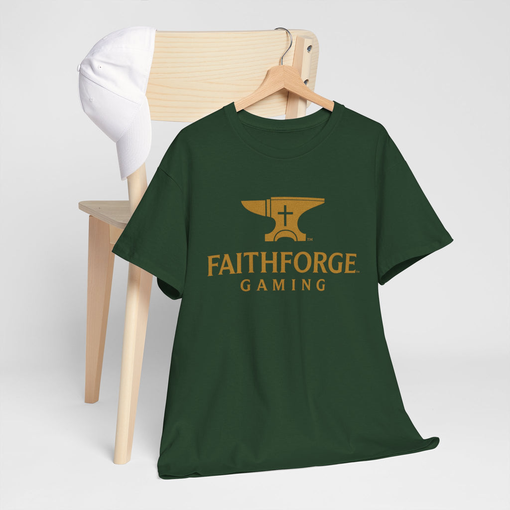 FaithForge Gaming T-Shirt — Christian Gamer Logo Tee