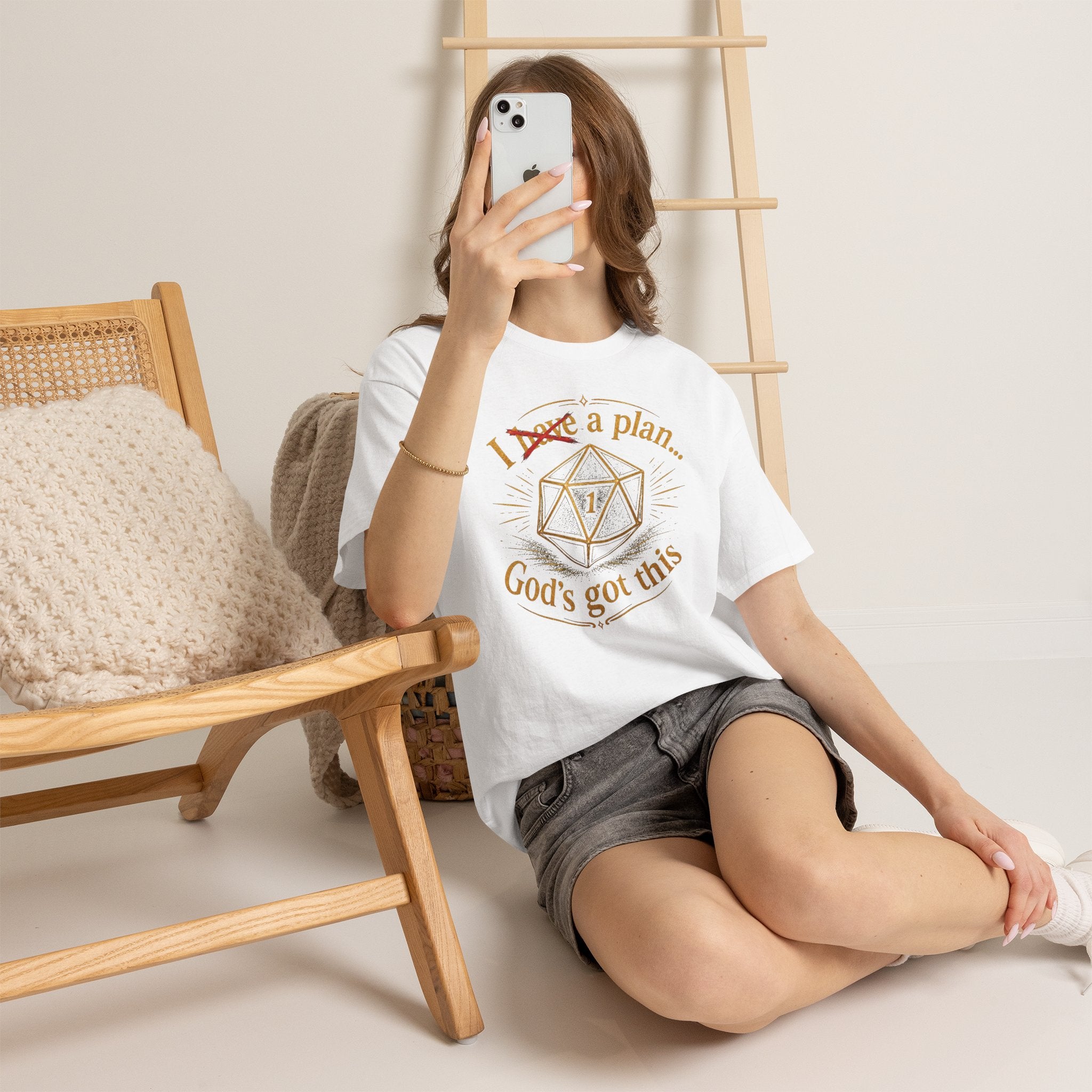 I XhaveX a plan... God's Got This D20 T‑Shirt