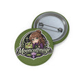 MOONCALFMAGE Mascot Pin Button — Custom Enamel-Style Badge