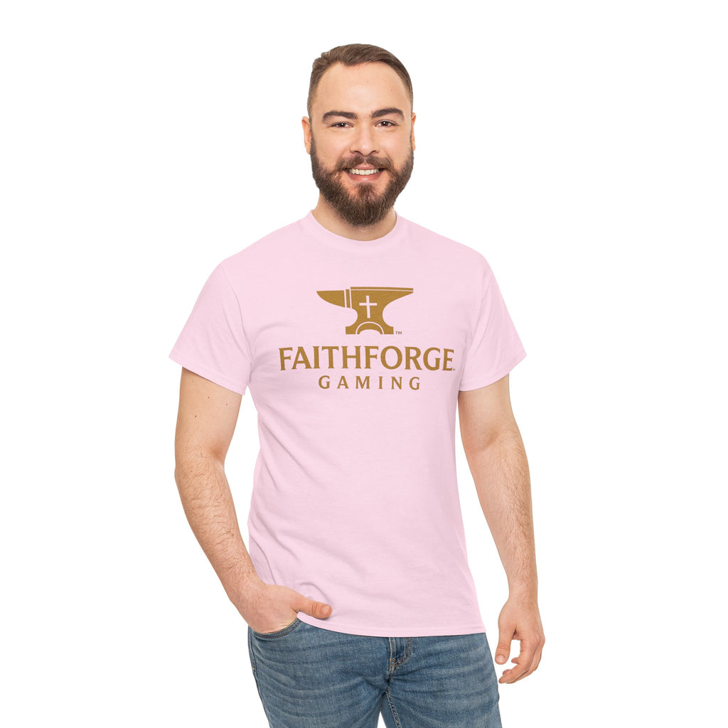 FaithForge Gaming T-Shirt — Christian Gamer Logo Tee