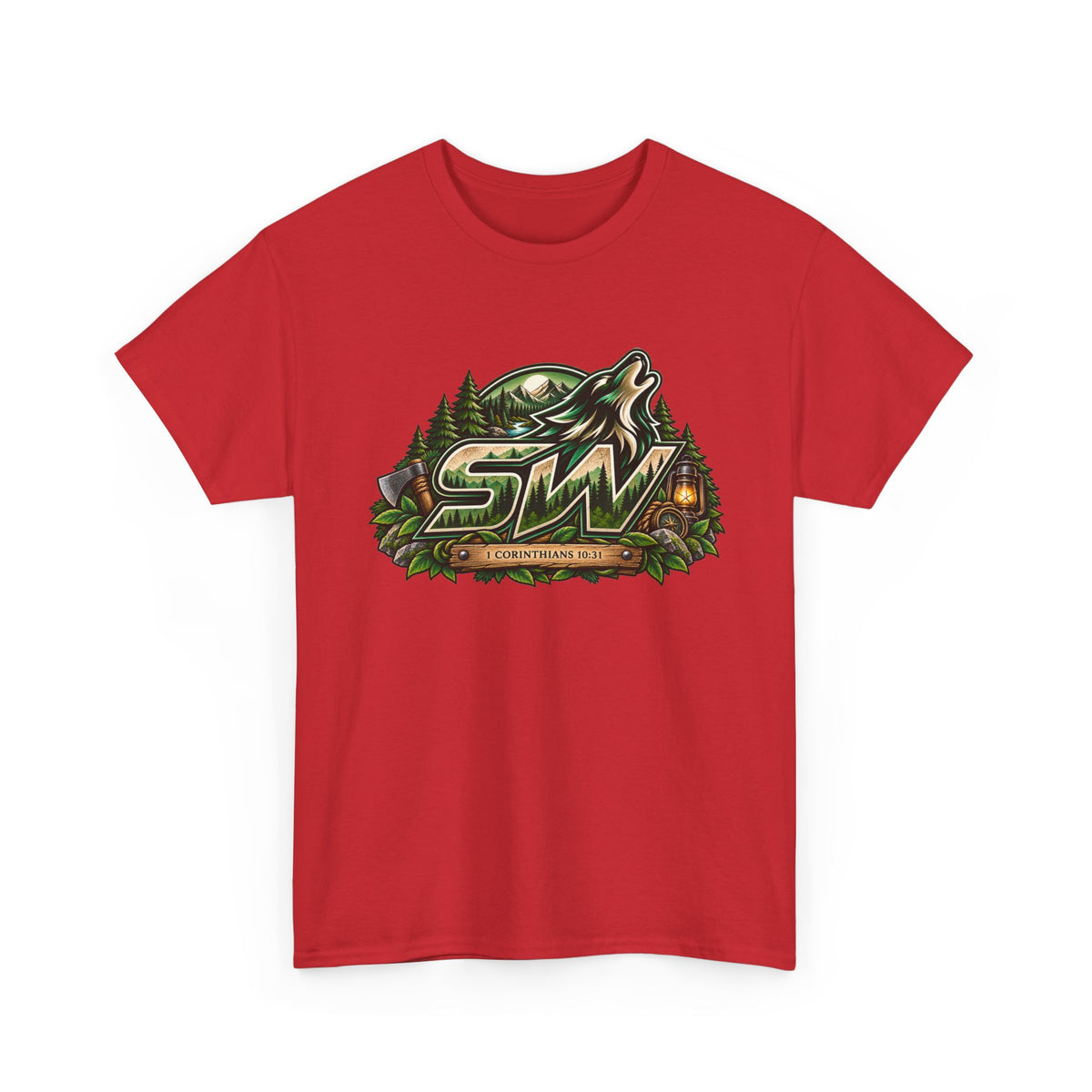 Seawolf_30 Logo Tee - Gamer/Streamer T-Shirt Green GBSG (Gather)