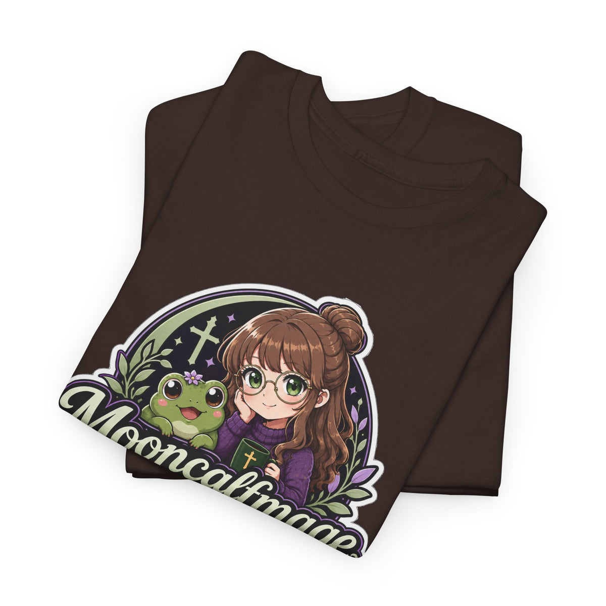 MOONCALFMAGE Logo Tee - Gamer/Streamer T-Shirt Blue GBSG (Gather)