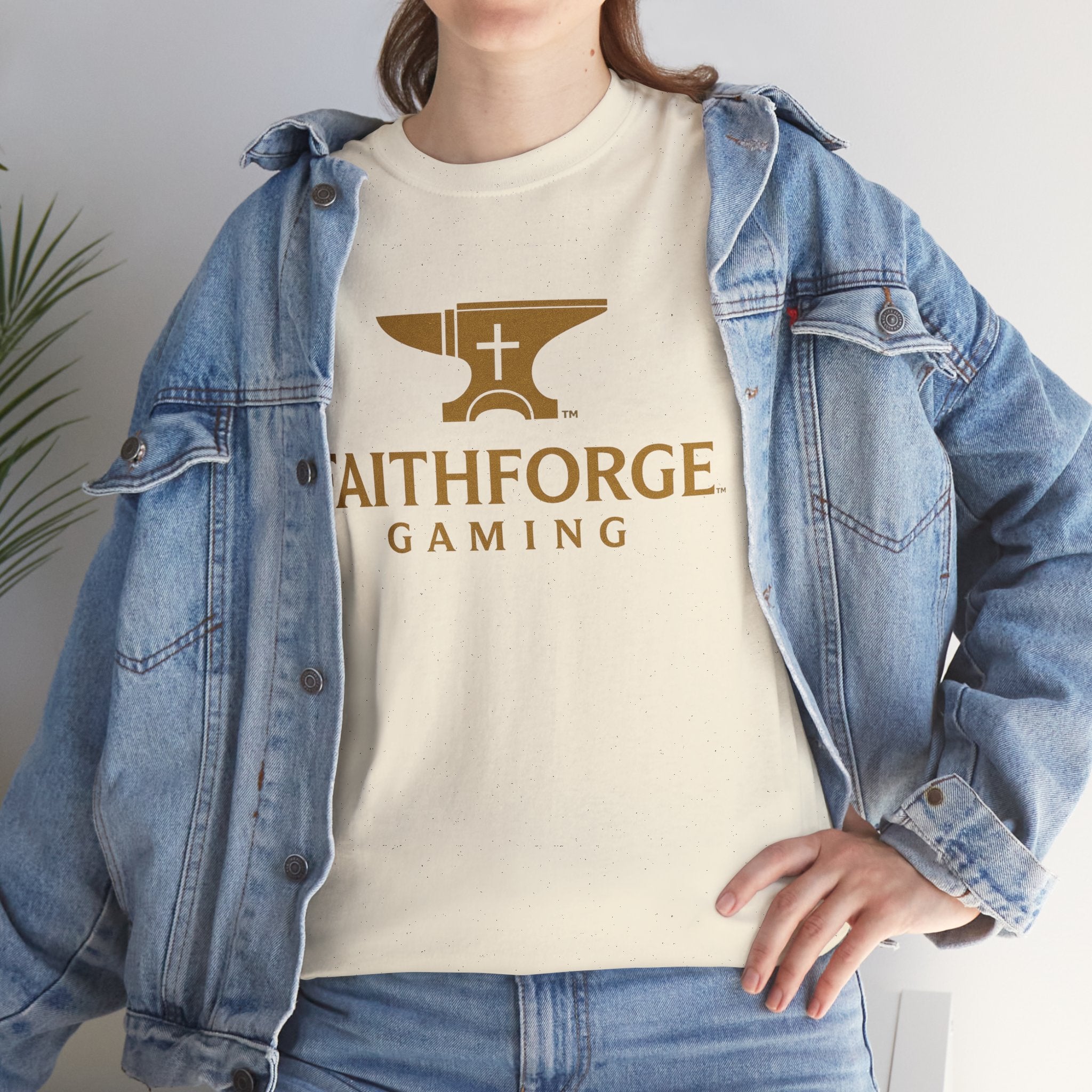 FaithForge Gaming T-Shirt — Christian Gamer Logo Tee