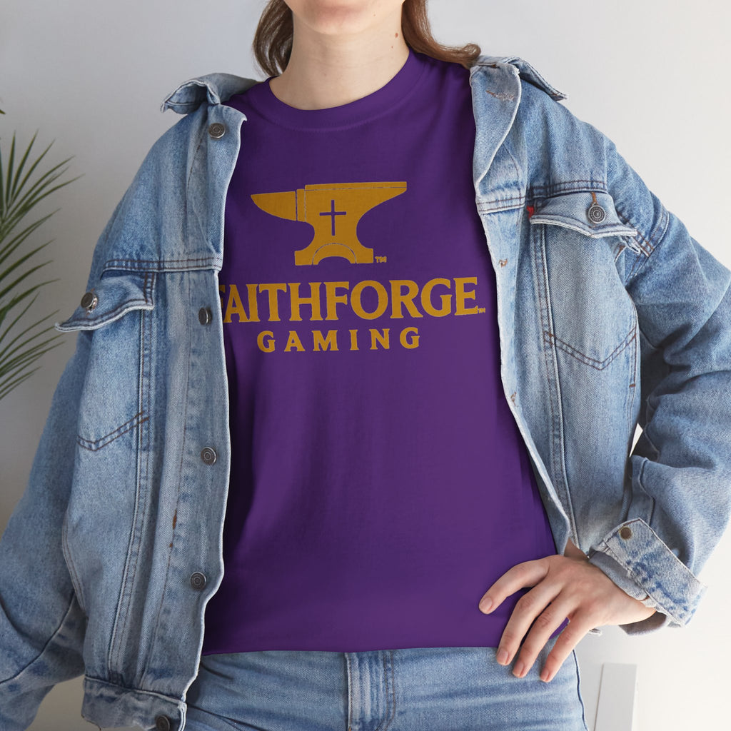 FaithForge Gaming T-Shirt — Christian Gamer Logo Tee