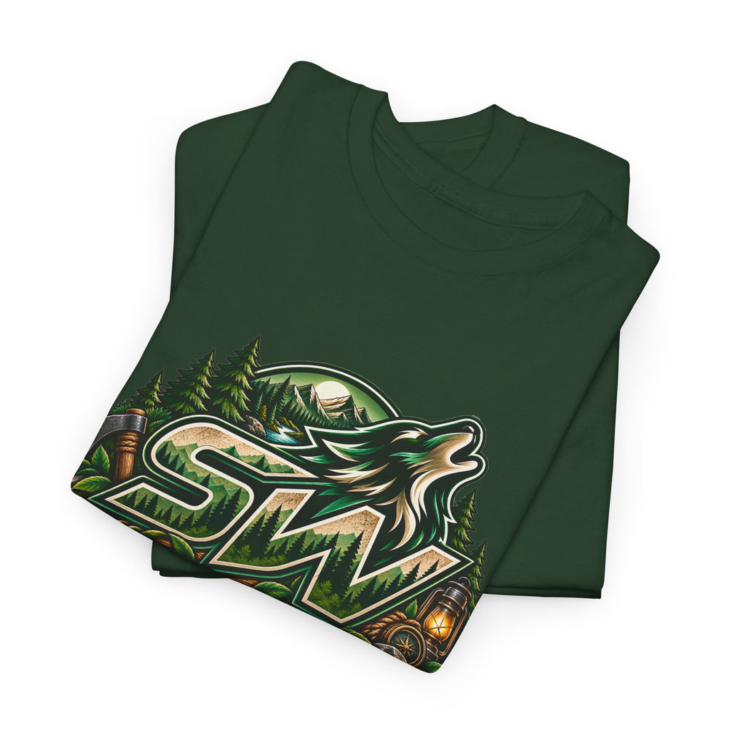 Seawolf_30 Logo Tee - Gamer/Streamer T-Shirt Green GBSG (Gather)