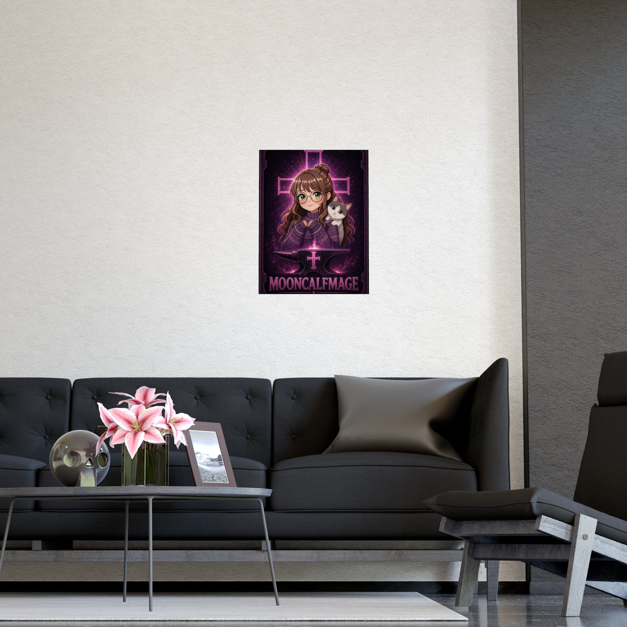 mooncalfmage Poster - FaithForgeGaming