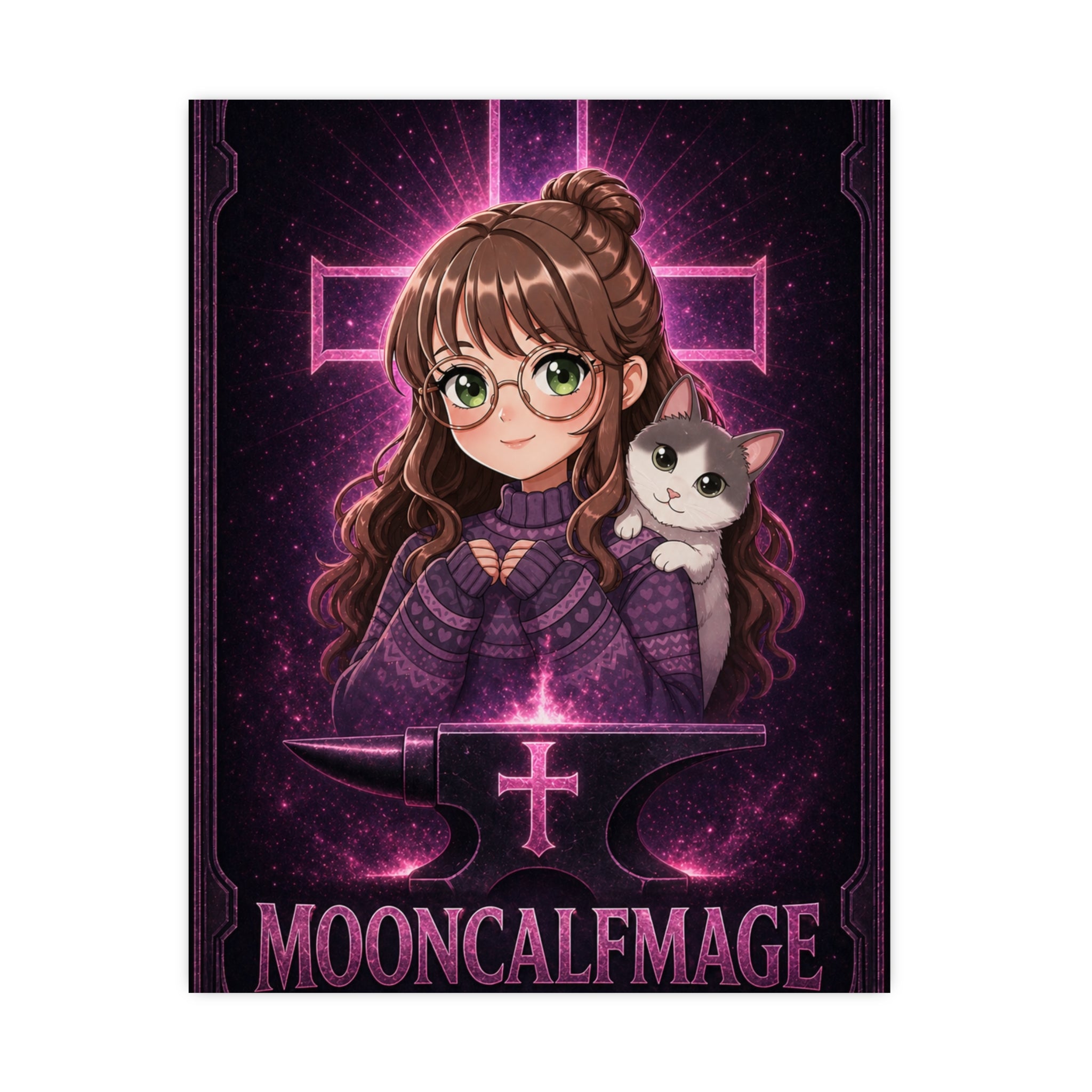 mooncalfmage Poster - FaithForgeGaming