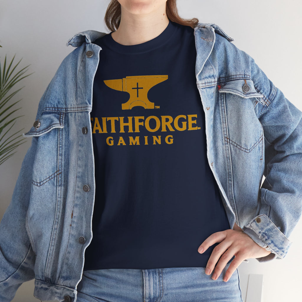 FaithForge Gaming T-Shirt — Christian Gamer Logo Tee