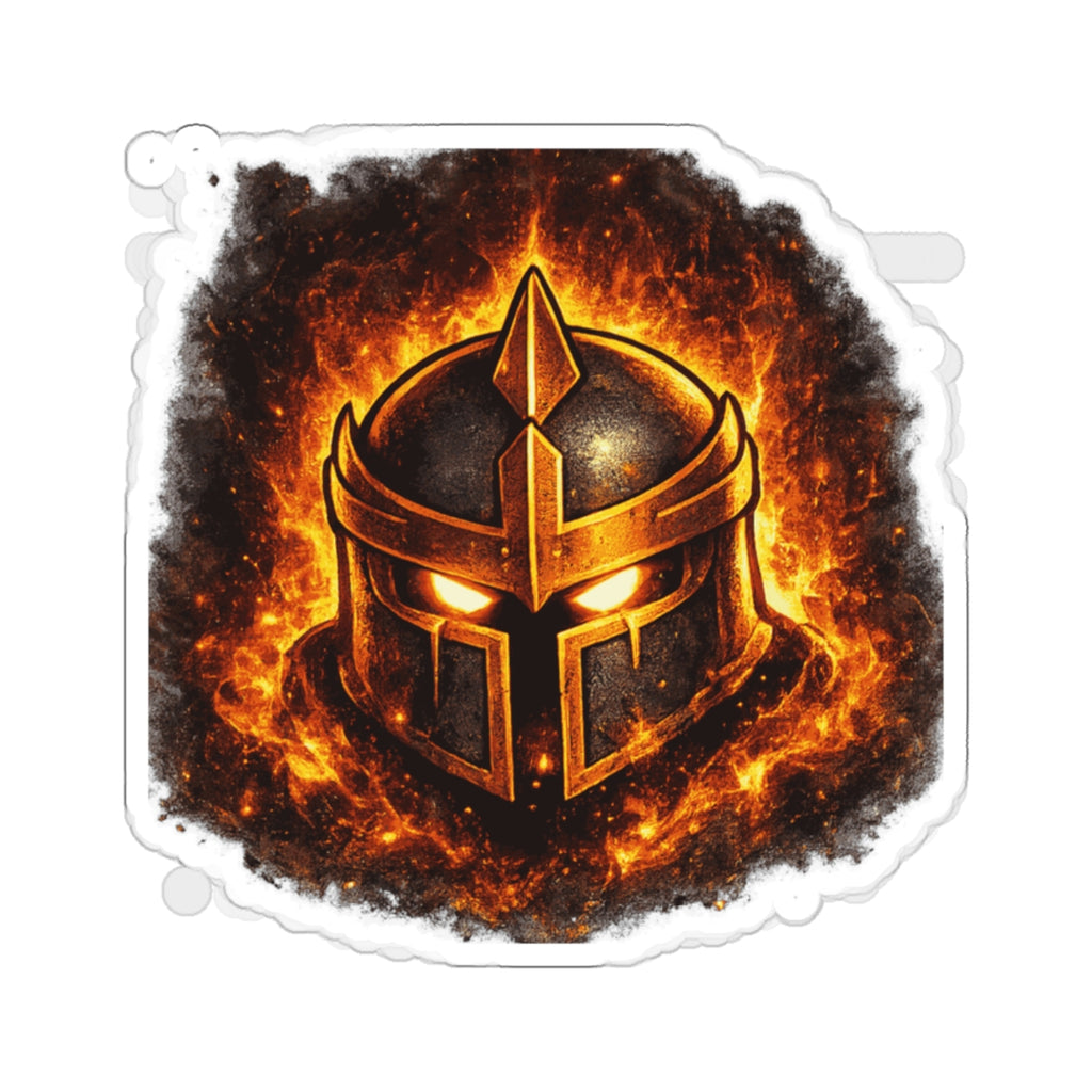 FaithForge Knight Passion Die-Cut Sticker — Water-resistant vinyl