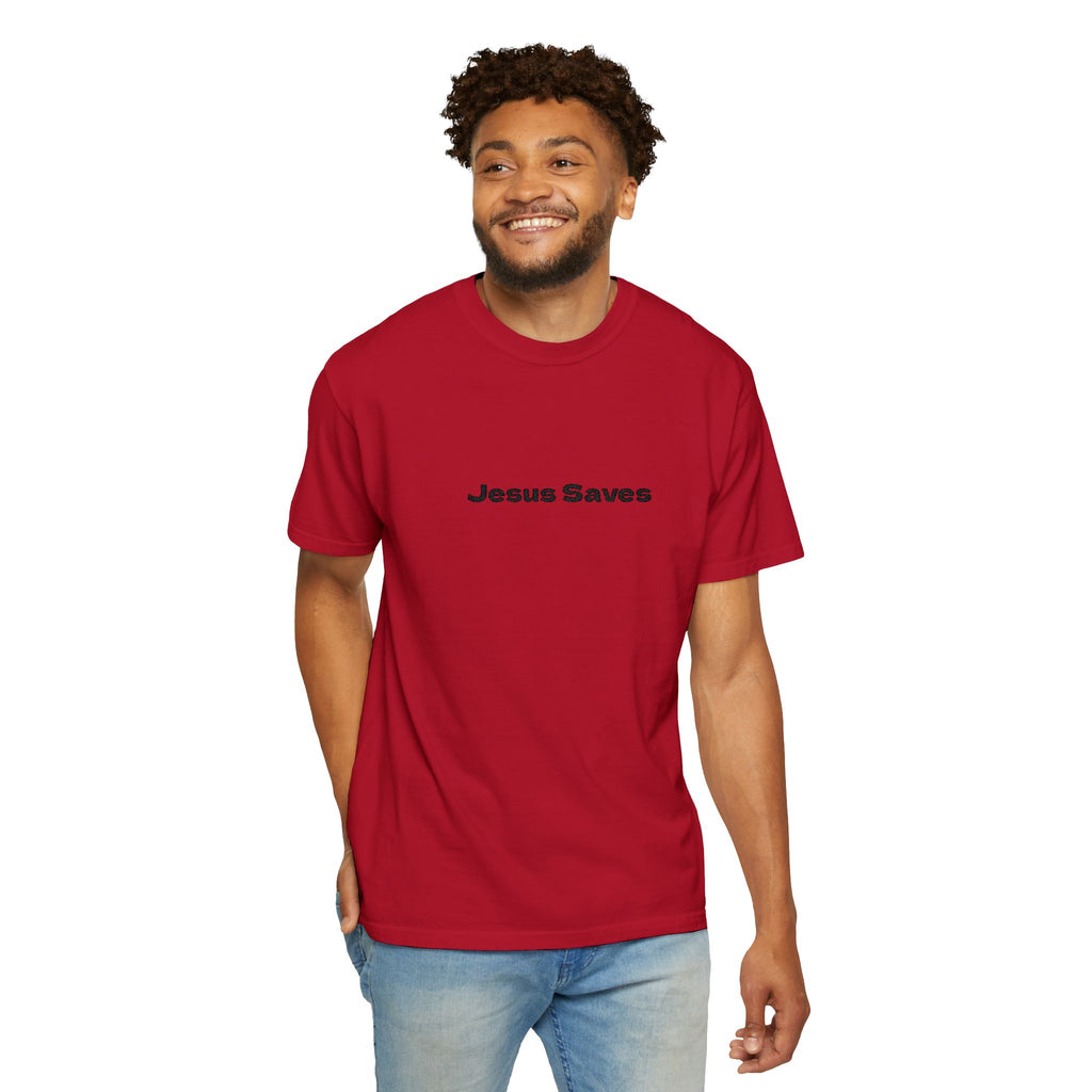 (Embroidered) Jesus Saves T-Shirt