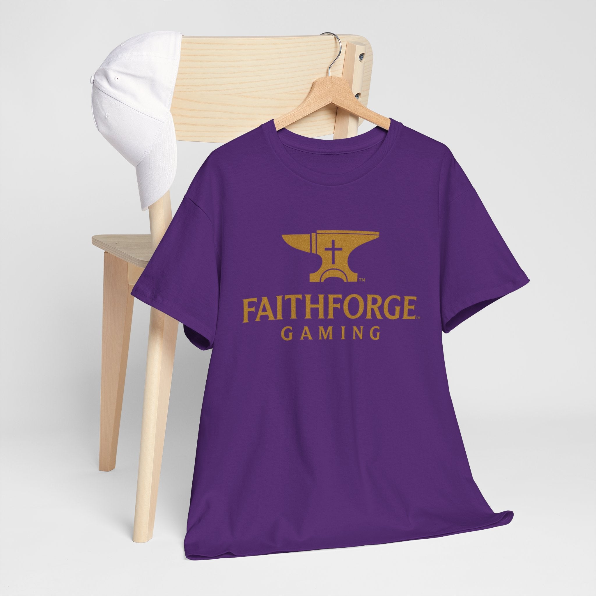 FaithForge Gaming T-Shirt — Christian Gamer Logo Tee