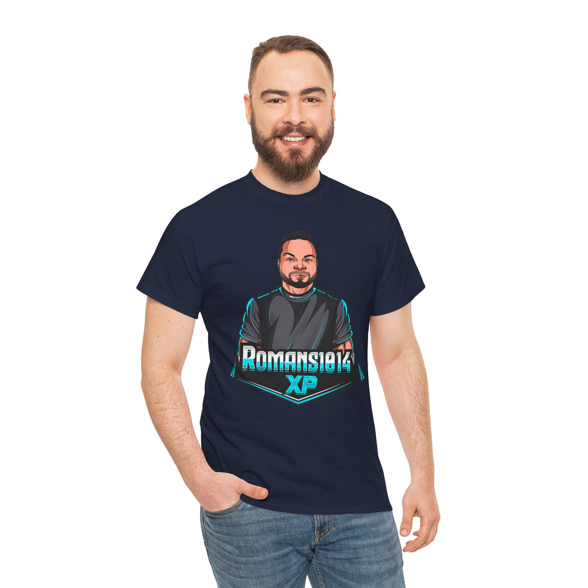 Romans1014XP Logo Tee - Gamer/Streamer T-Shirt