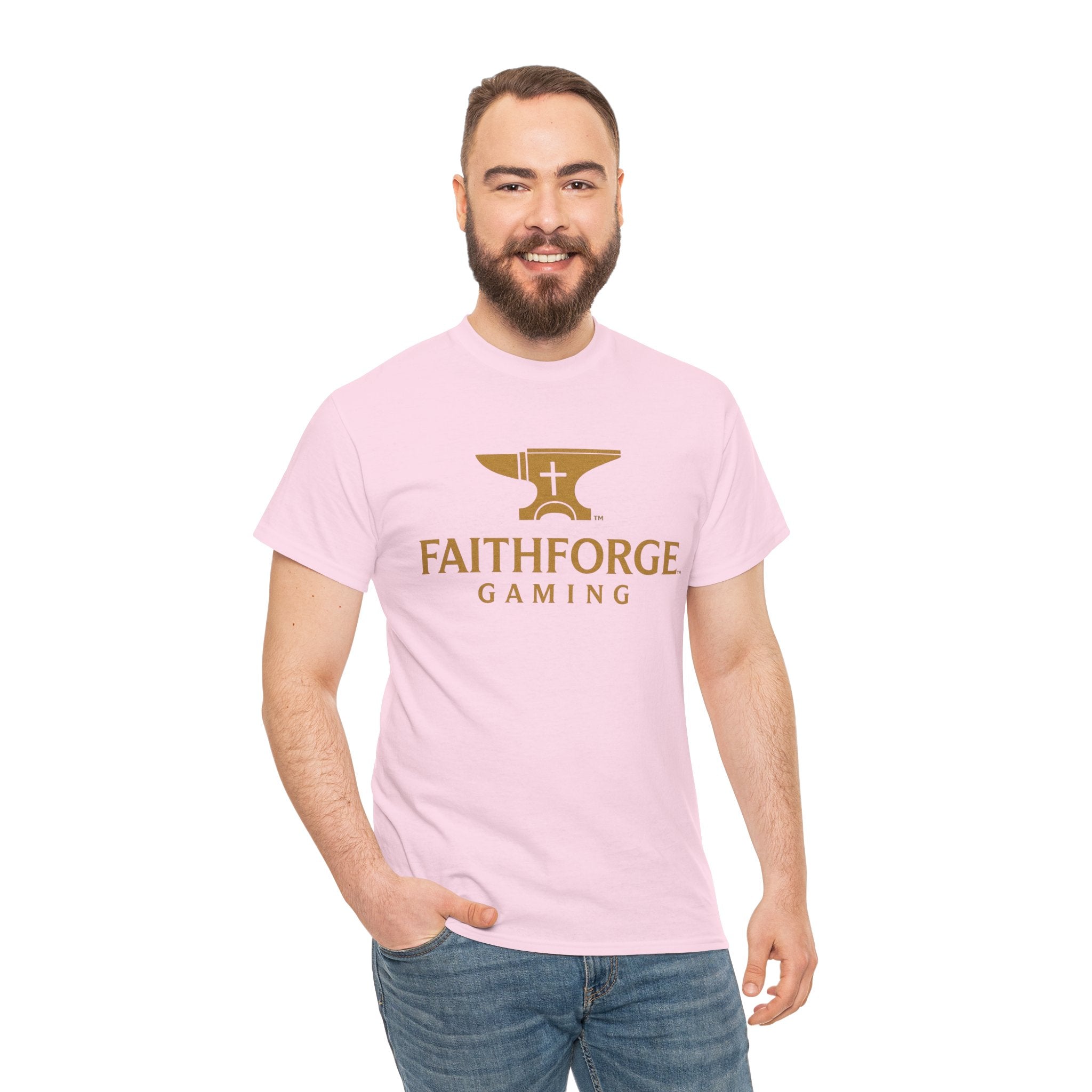 FaithForge Gaming T-Shirt — Christian Gamer Logo Tee
