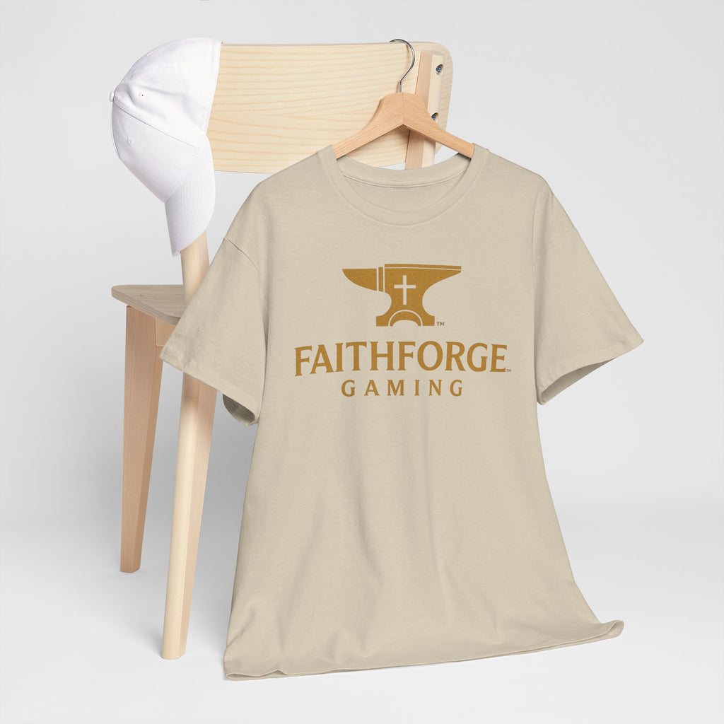 FaithForge Gaming T-Shirt — Christian Gamer Logo Tee