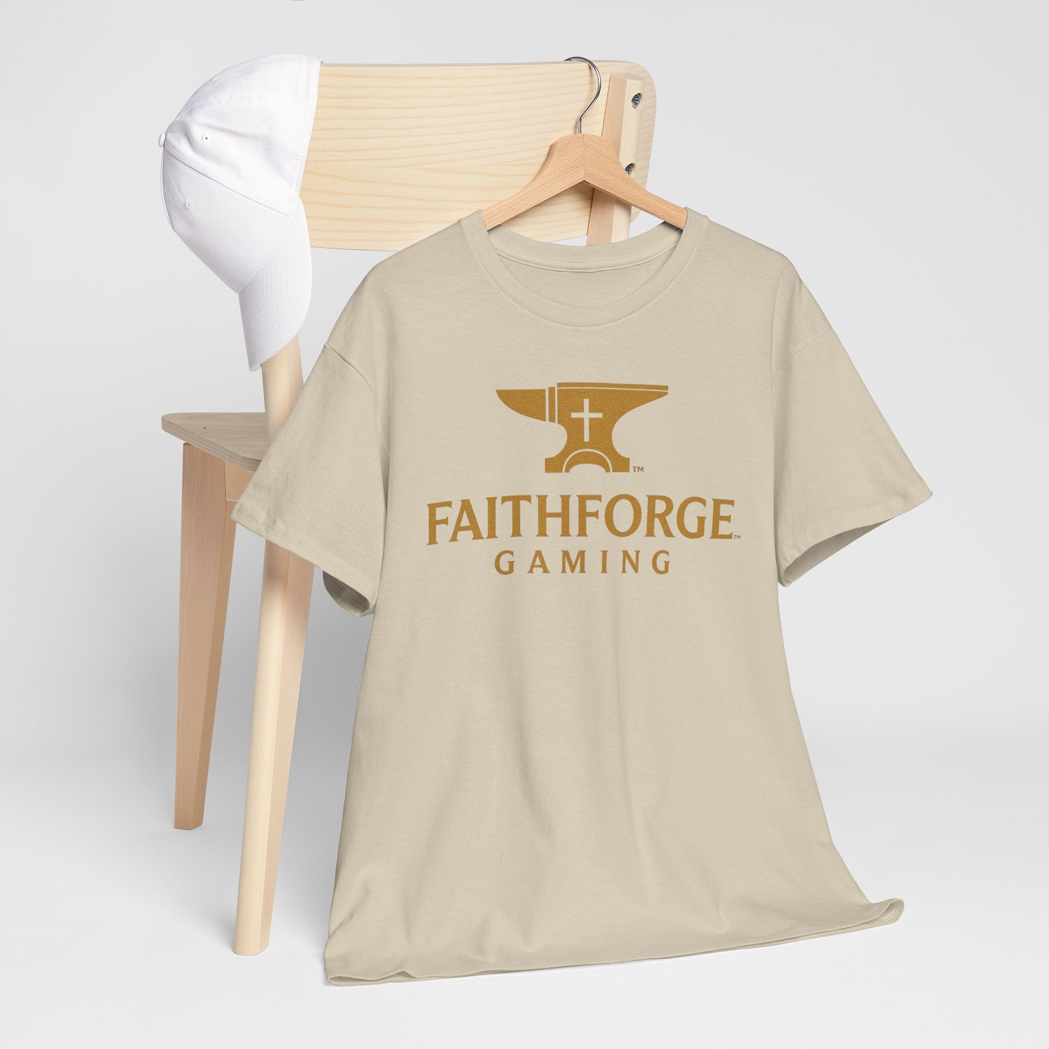 FaithForge Gaming T-Shirt — Christian Gamer Logo Tee