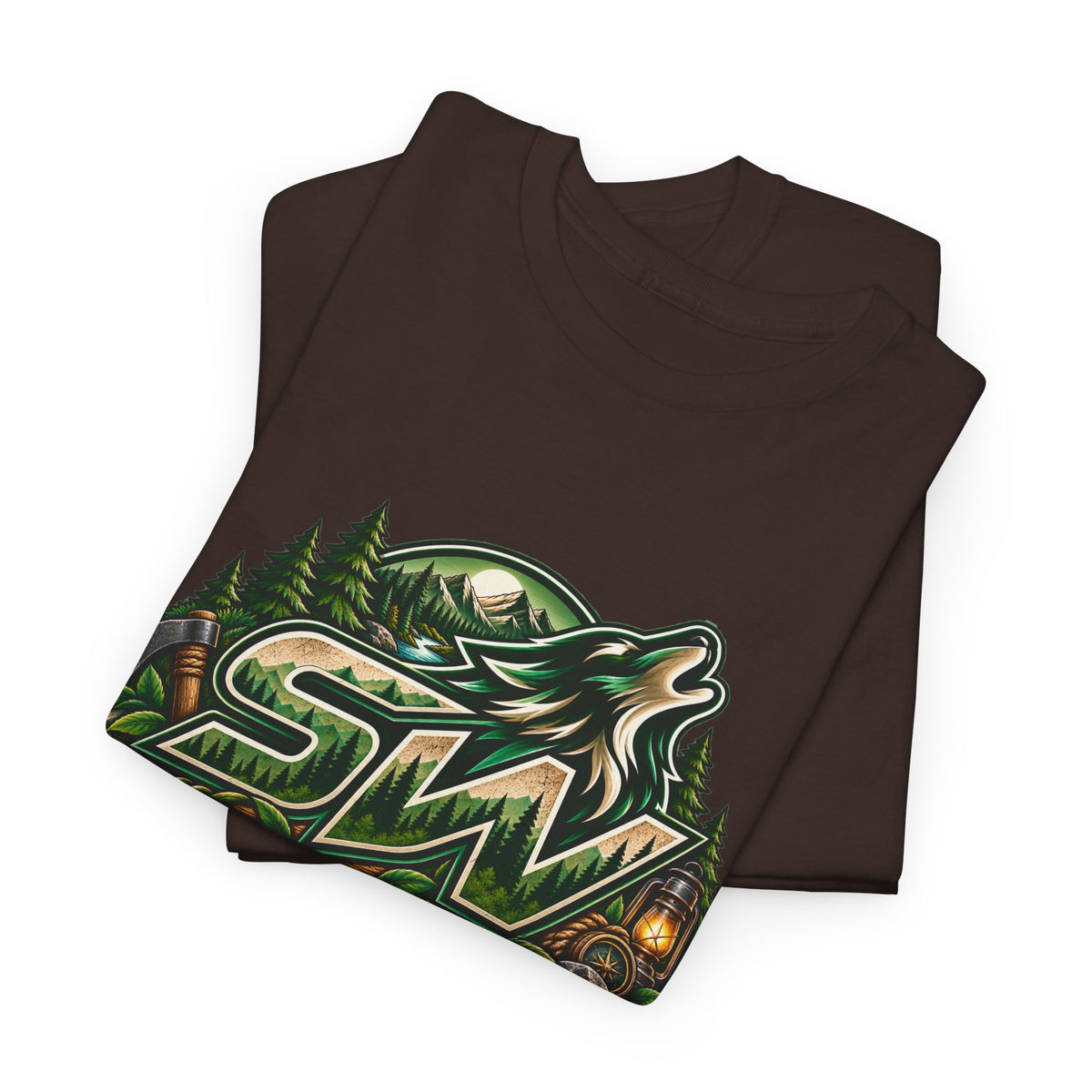 Seawolf_30 Logo Tee - Gamer/Streamer T-Shirt Green GBSG (Gather)