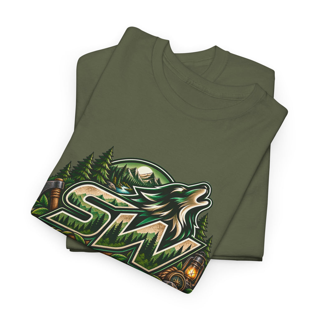 Seawolf_30 Logo Tee - Gamer/Streamer T-Shirt Green GBSG (Gather)