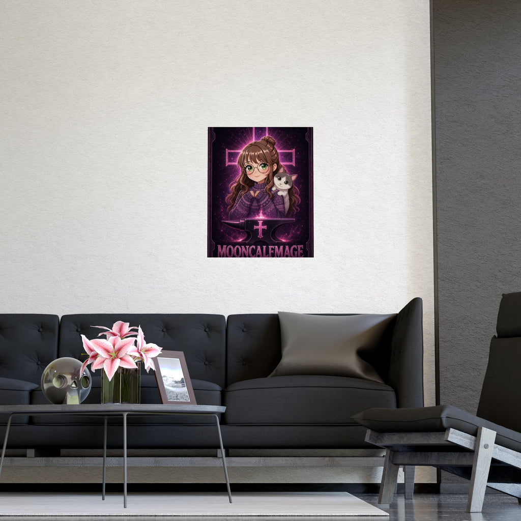 mooncalfmage Poster - FaithForgeGaming