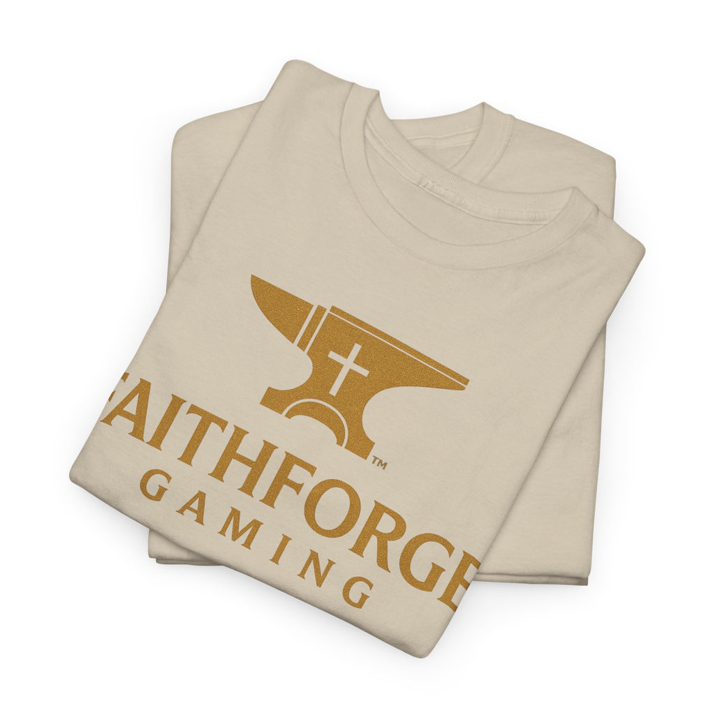 FaithForge Gaming T-Shirt — Christian Gamer Logo Tee