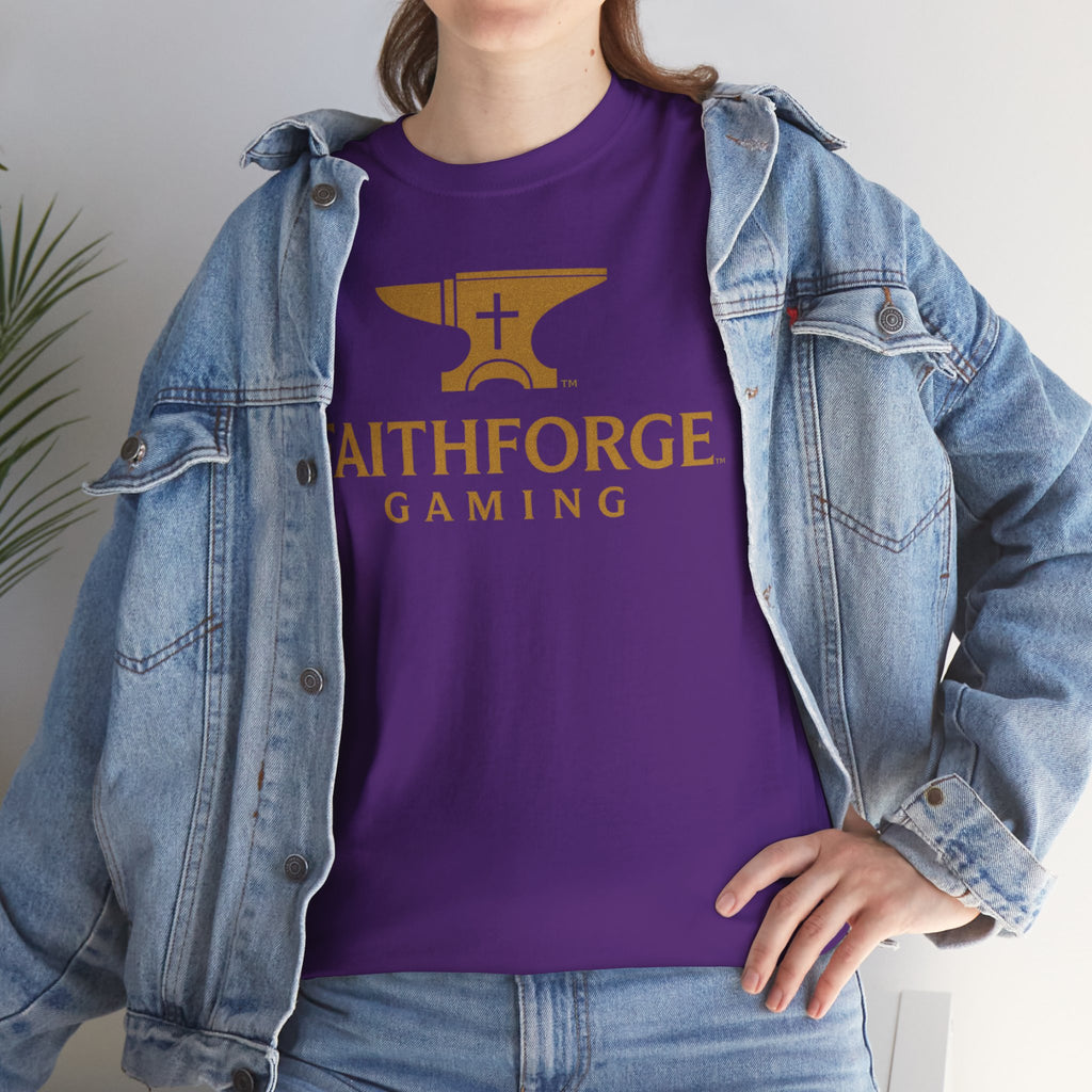 FaithForge Gaming T-Shirt — Christian Gamer Logo Tee