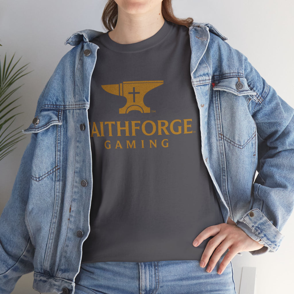 FaithForge Gaming T-Shirt — Christian Gamer Logo Tee