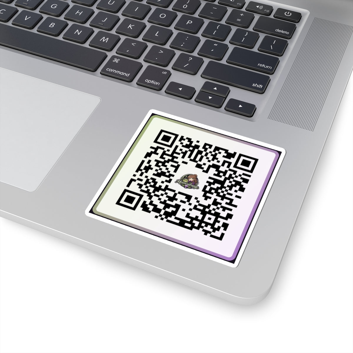 QR Code Decal Indoor — MOONCALFMAGE QR Code with Logo