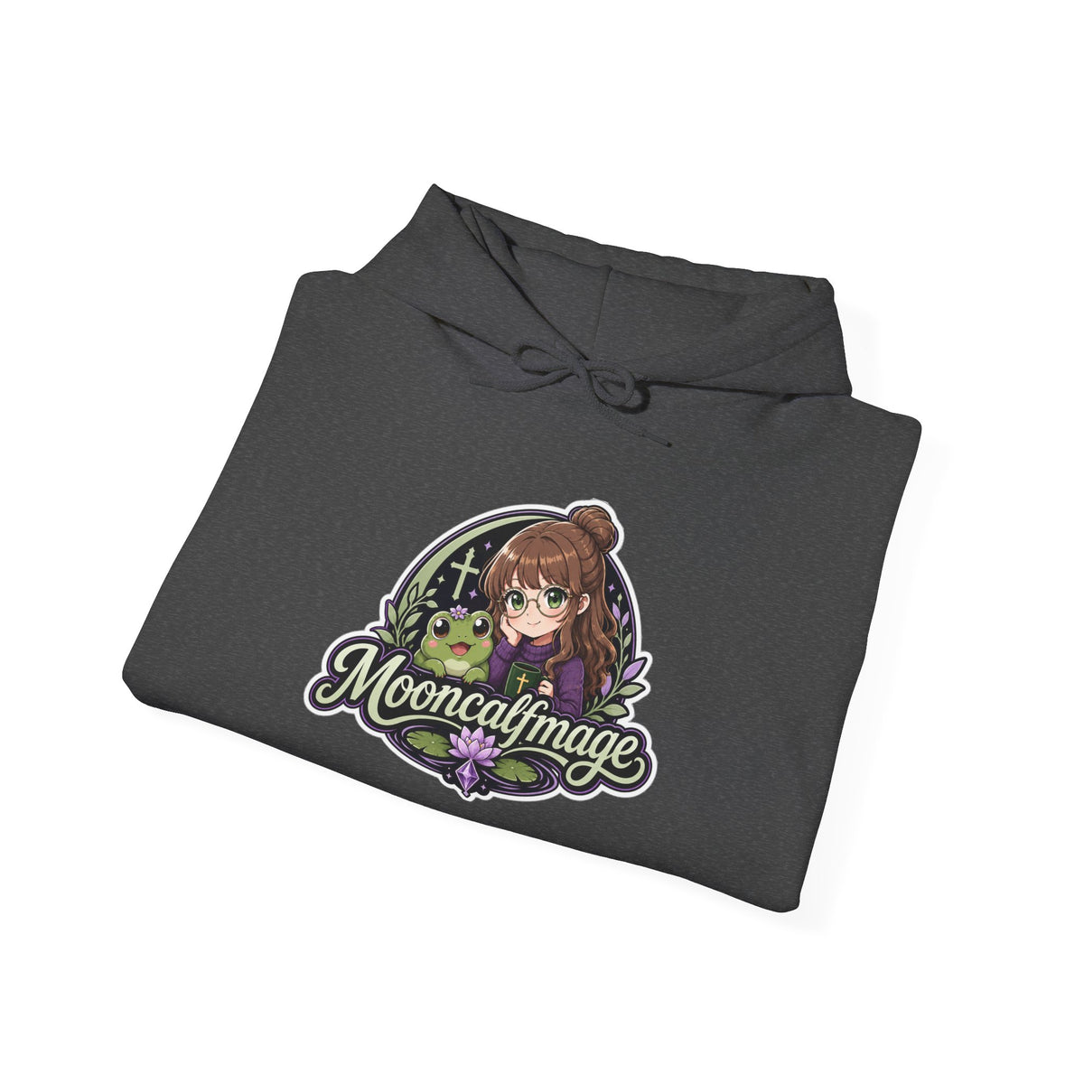MOONCALFMAGE Hoodie — Streamer Logo Pullover