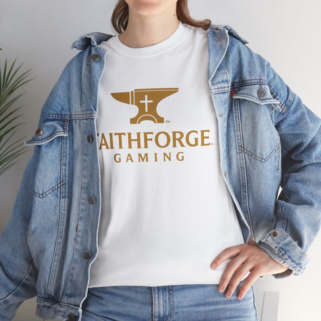 FaithForge Gaming T-Shirt — Christian Gamer Logo Tee