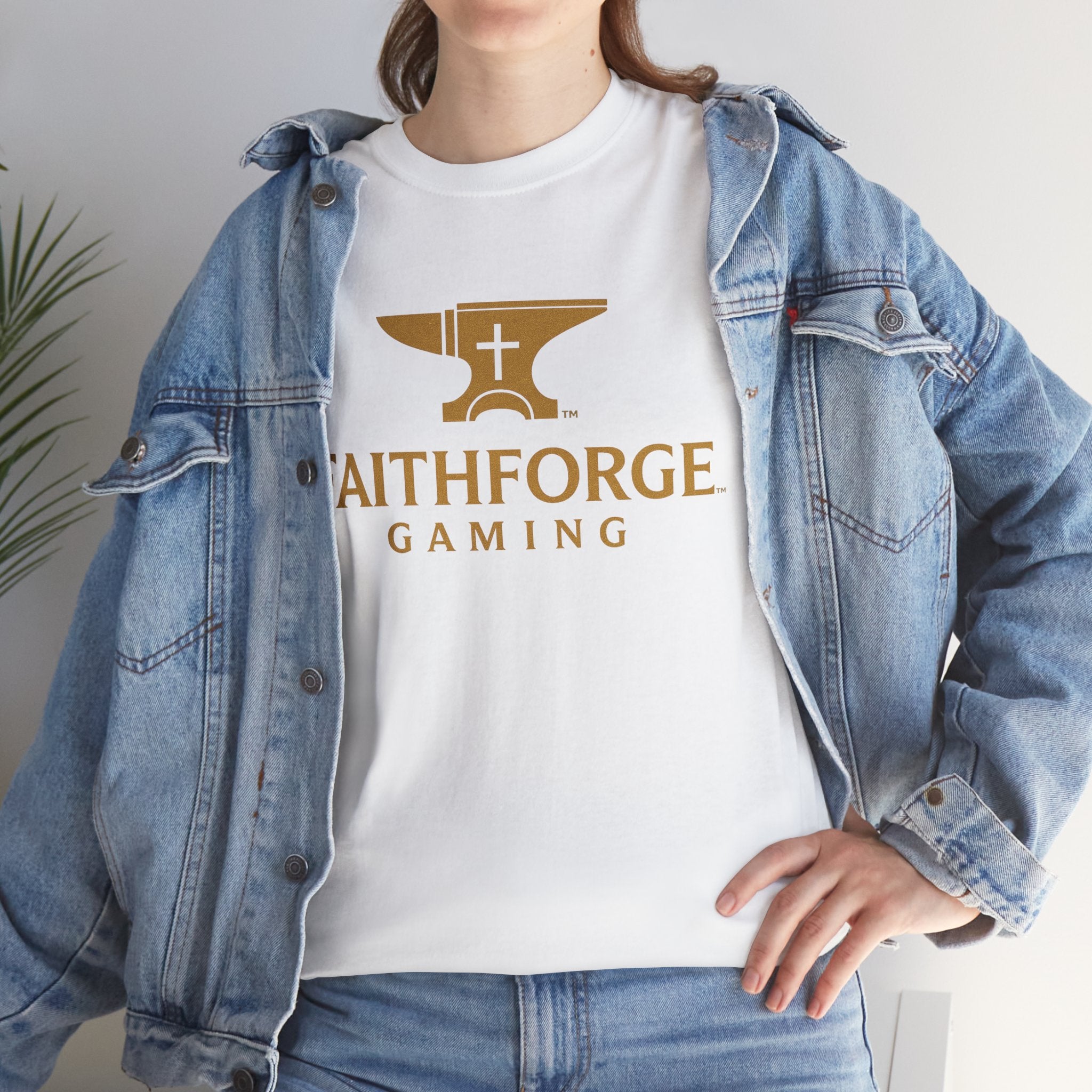 FaithForge Gaming T-Shirt — Christian Gamer Logo Tee