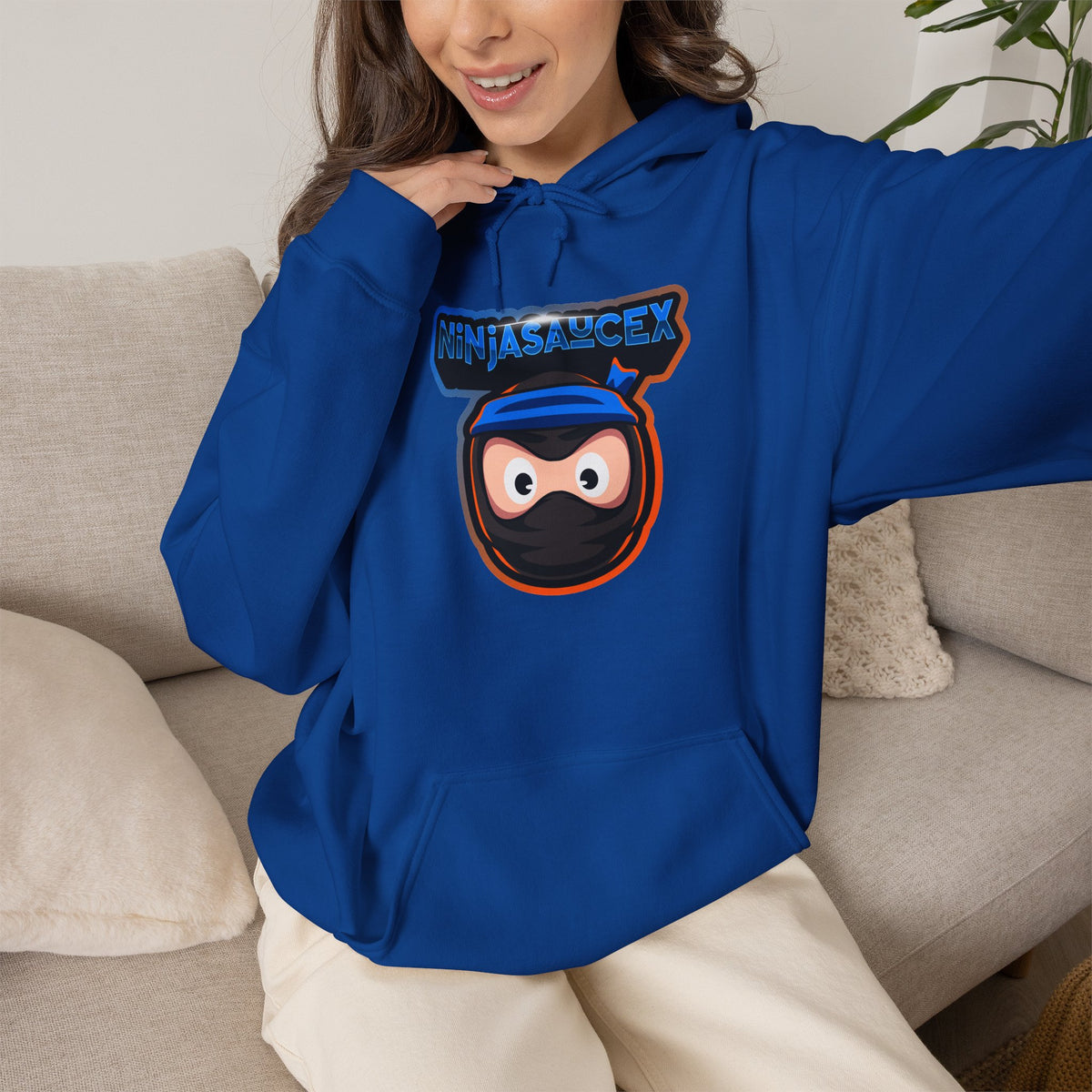 NinjaFaceX Hoodie — Streamer Logo Pullover