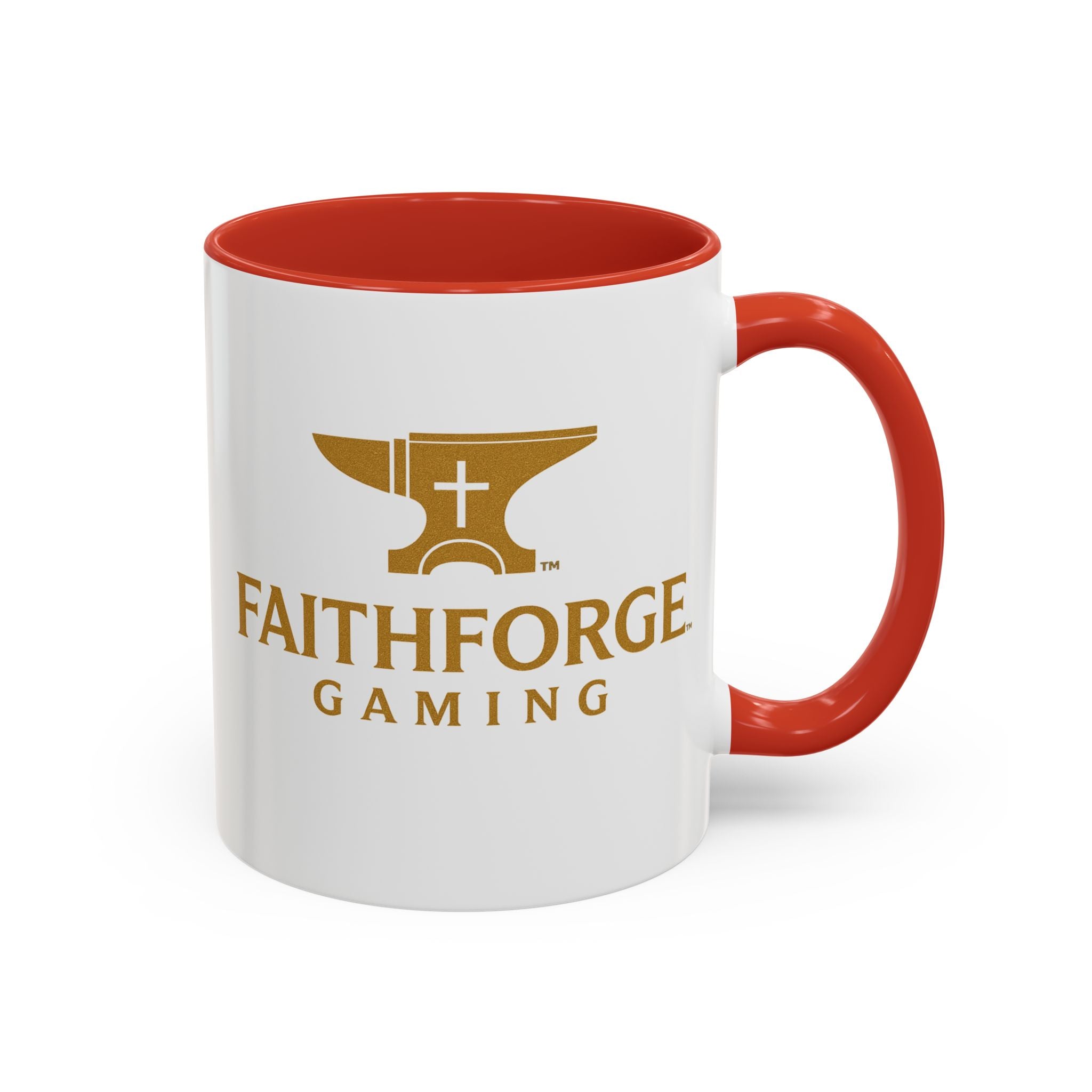 FaithForge Gaming Accent Coffee Mug – 11oz Logo Mug
