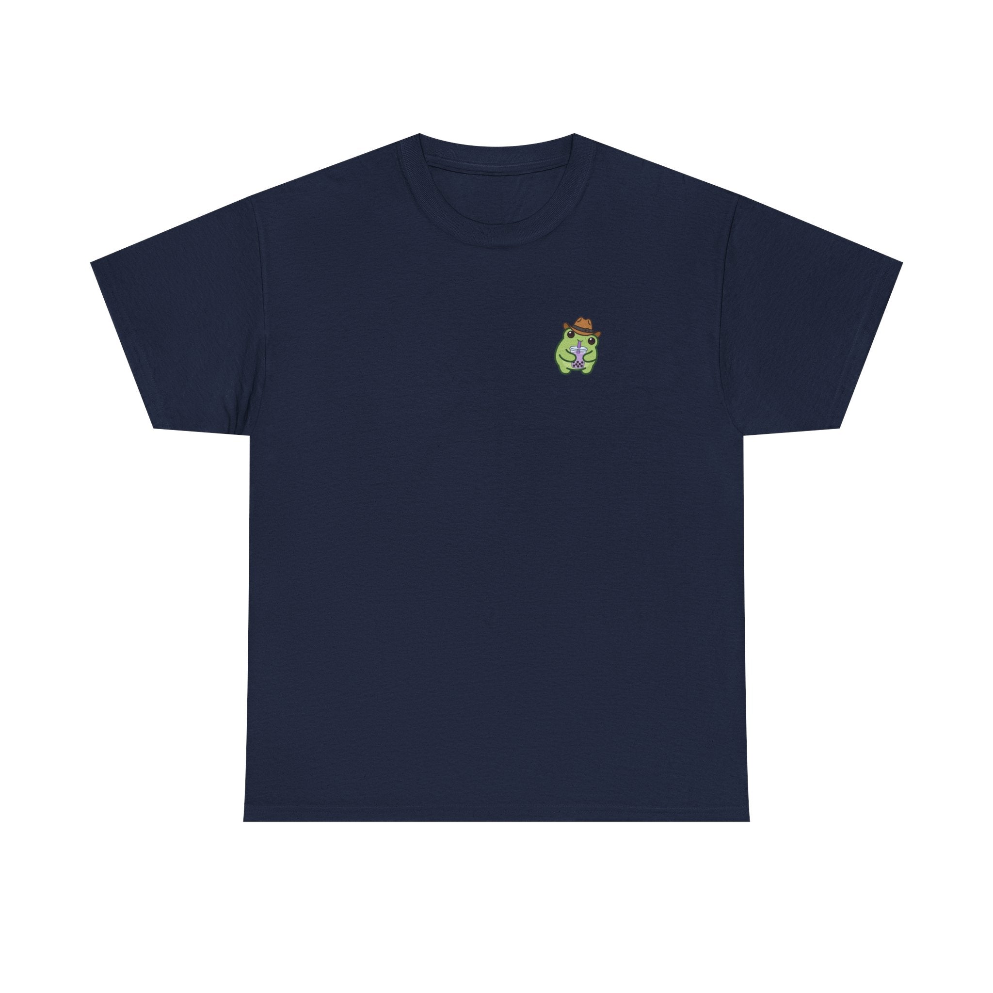 T-Shirt — Cute Boba Drinking Frog