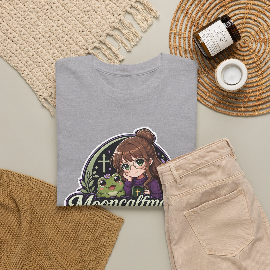 MOONCALFMAGE Logo Tee - Gamer/Streamer T-Shirt Blue GBSG (Gather)