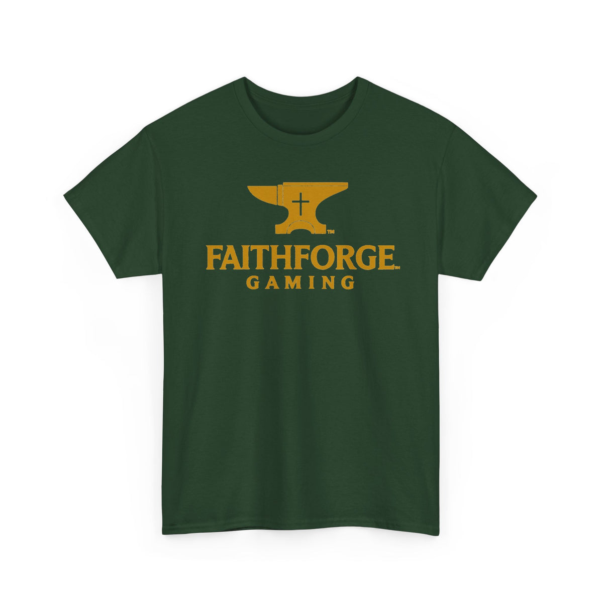 FaithForge Gaming T-Shirt — Christian Gamer Logo Tee