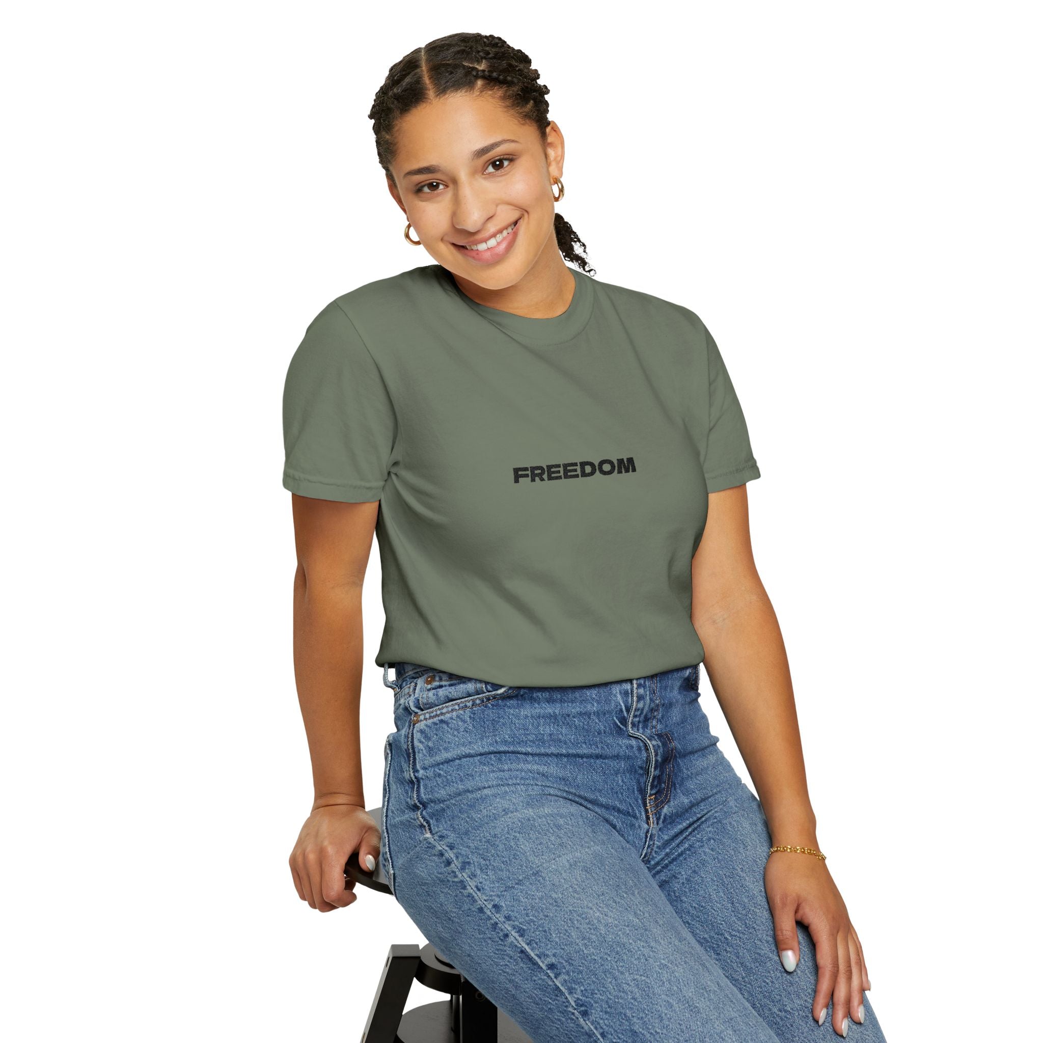 (Embroidered) Freedom T-Shirt