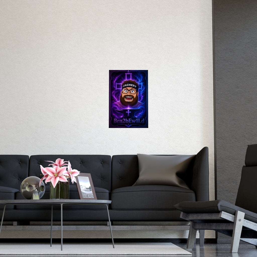 Brn2bEw1Ld Poster - FaithForgeGaming