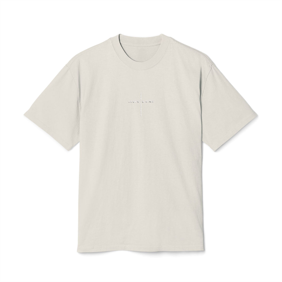 Faded Tee- Jesus is king