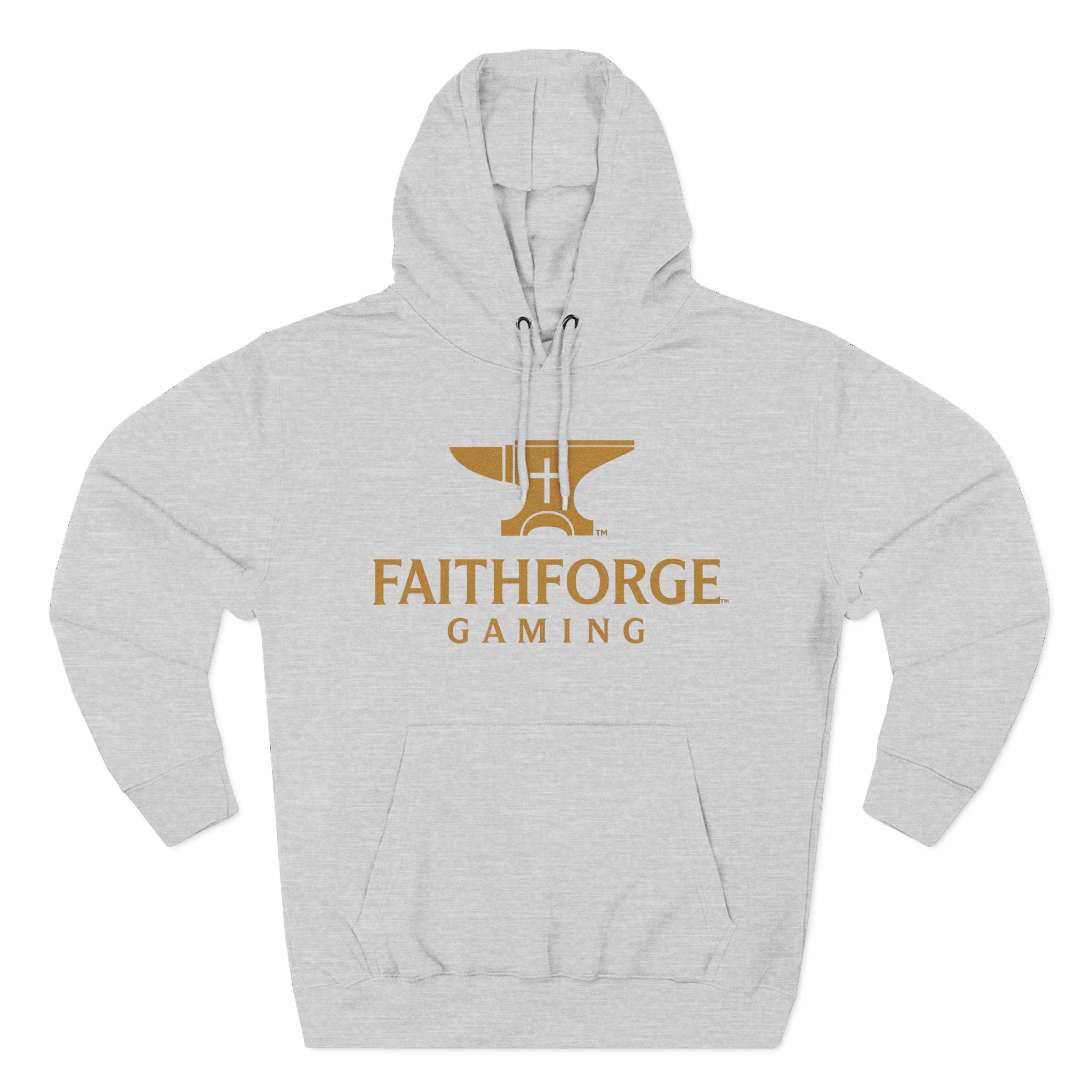 Copy of Faithforge Gaming Hoodie — Faith Quote OG Logo Fleece Hoodie