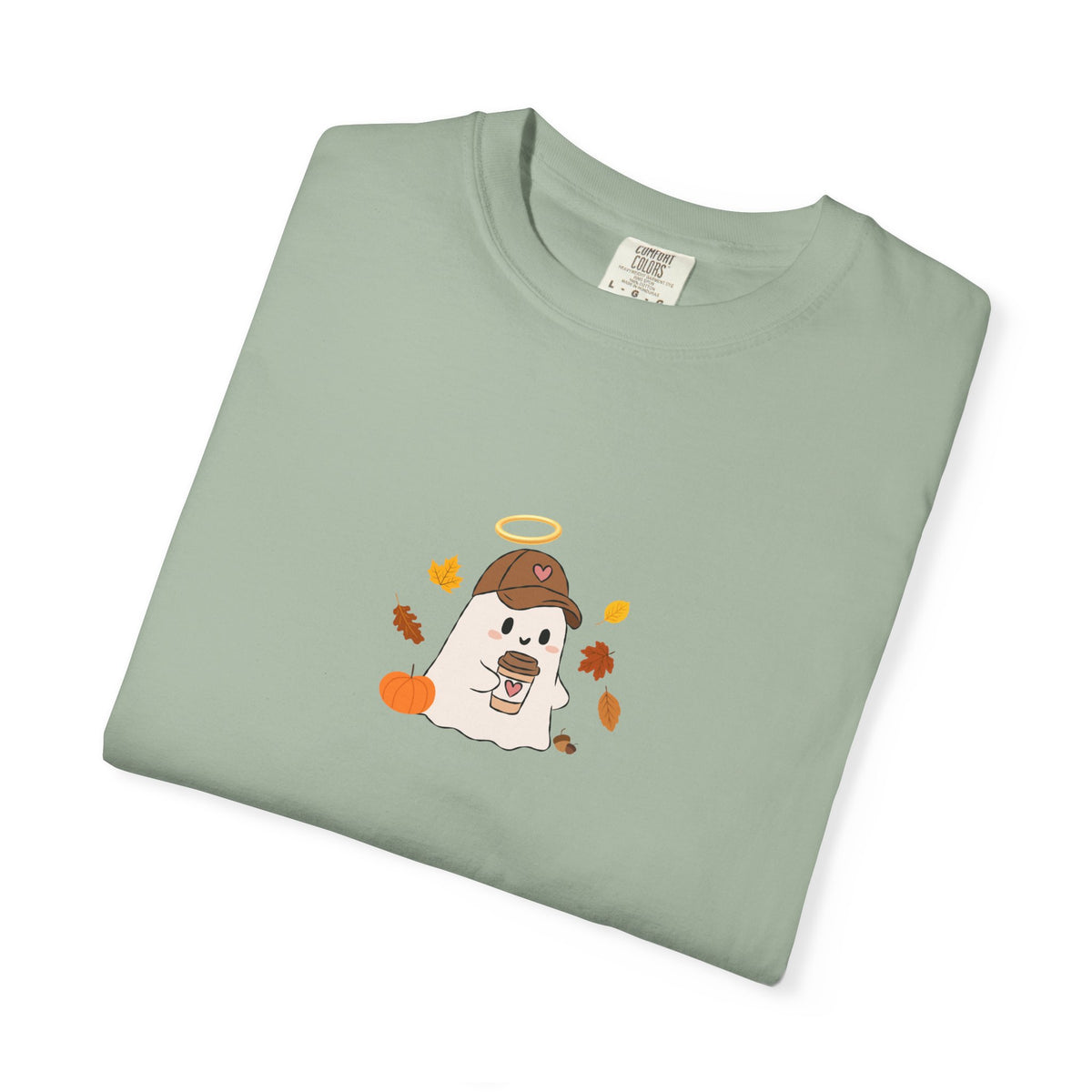 Autumn ghosty Tee — Cute Fall Graphic T-Shirt