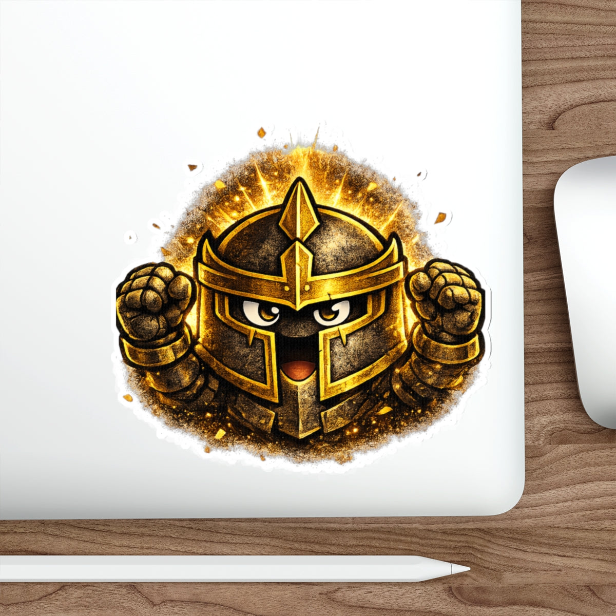Copy of FaithForge Knight Hype Die-Cut Sticker — Water-resistant vinyl