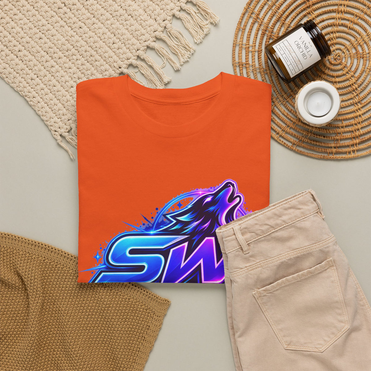 Seawolf_30 Logo Tee - Gamer/Streamer T-Shirt Blue GBSG (Gather)