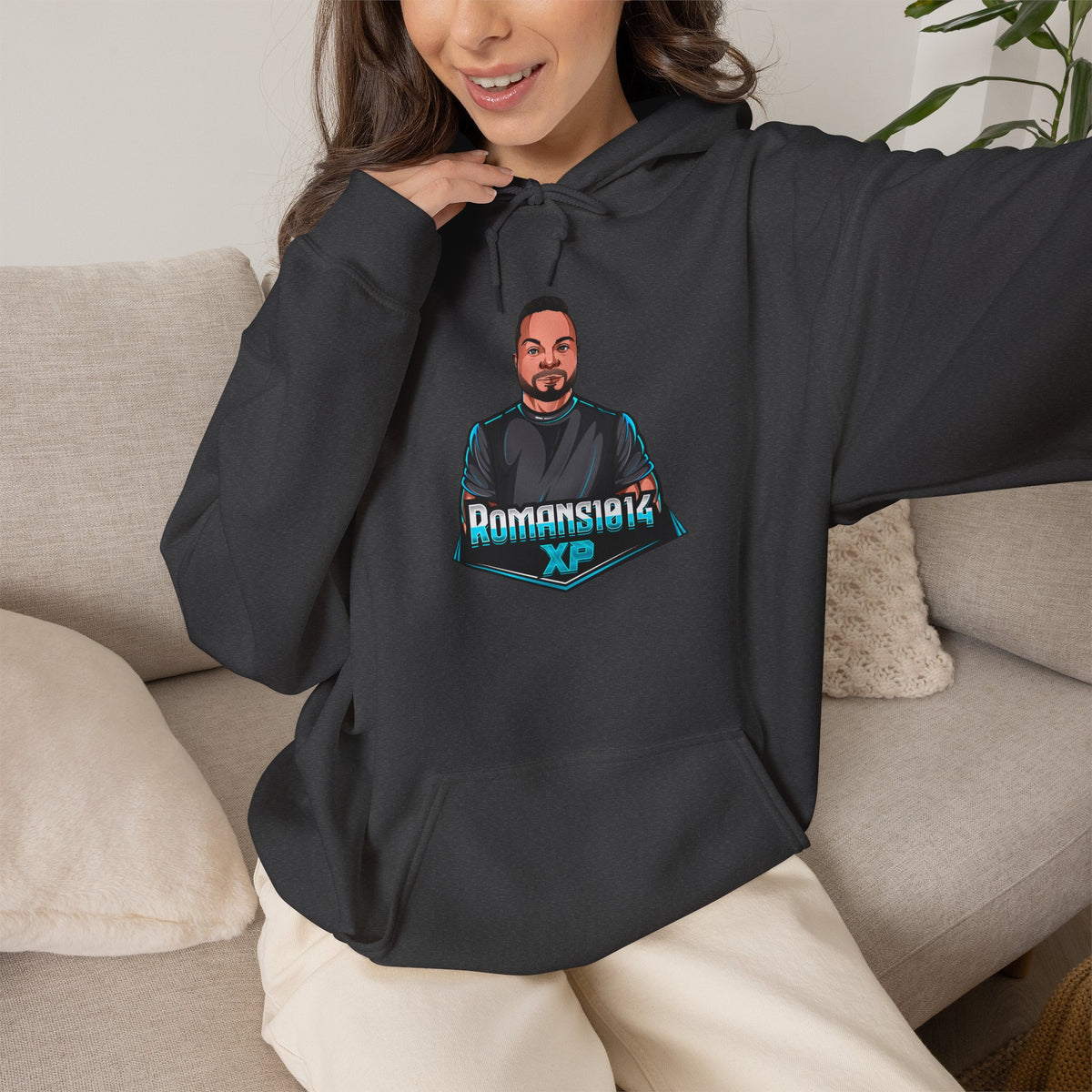 Romans1014XP Hoodie — Streamer Logo Pullover